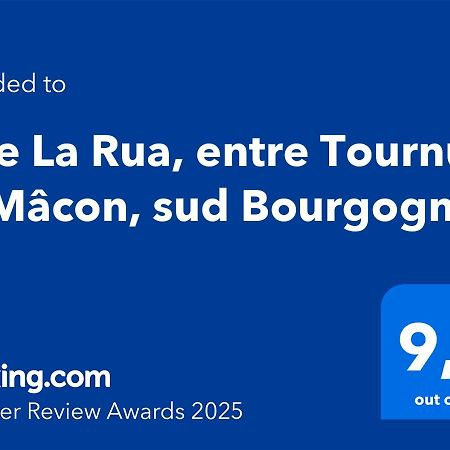 Gite La Rua, Entre Tournus Et Macon, Sud Bourgogne Montbellet Eksteriør billede