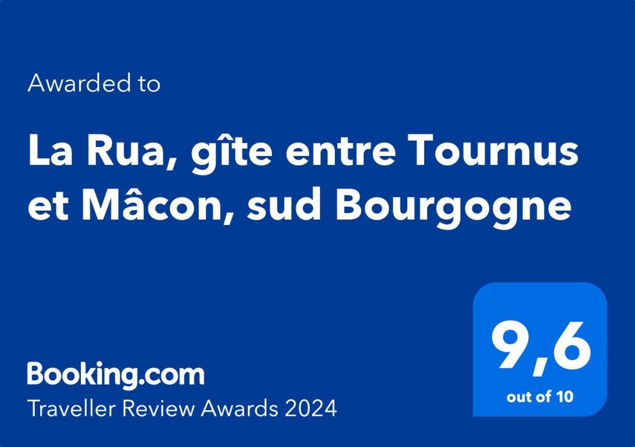 Gite La Rua, Entre Tournus Et Macon, Sud Bourgogne Montbellet Eksteriør billede